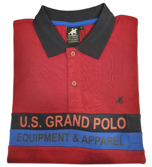 Andriki-Blouza-Polo-US-Grand-Polo-Red-143