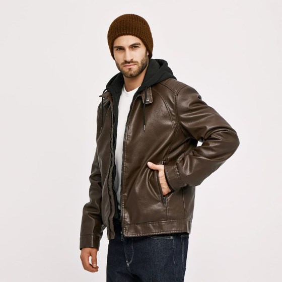 Ανδρικό Μπουφάν Eco Leathers Brokers