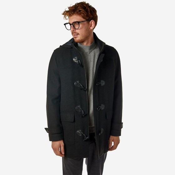 Παλτό Μοντγκόμερι Ανδρικό Sogo Black