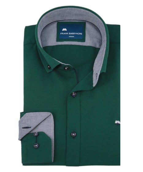 Ανδρικό Πουκάμισο Frank Barrymore Green