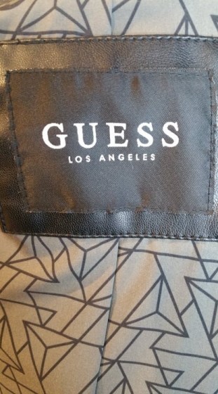 Ανδρικό μπουφάν Eco-Leather GUESS